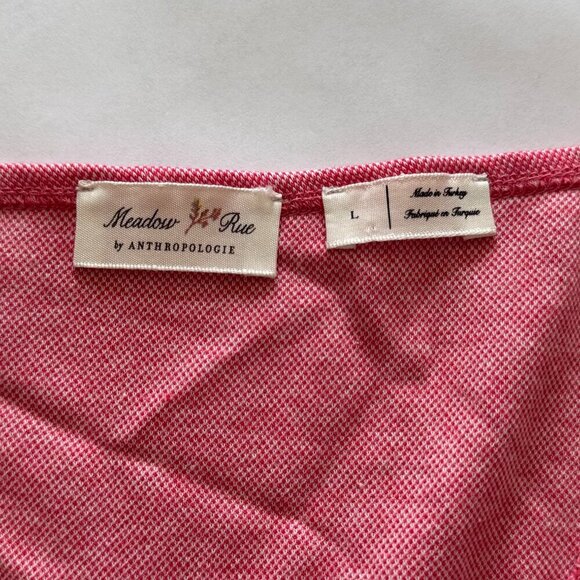 Meadow Rue by Anthropologie Pantego Tank | Large Like New Red - Picture 5 of 5